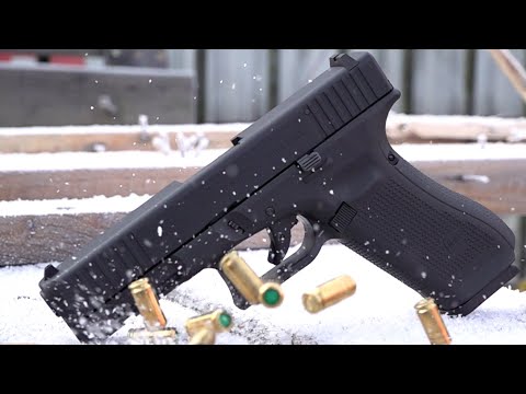 Officially Licensed Glock 17 Gen5 Blank Gun Slow Motion