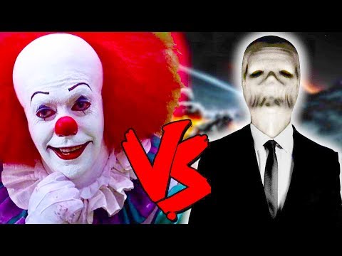 Pennywise Vs Slenderman Army - Epic Battle - Mortal Kombat Costume Skin Mod