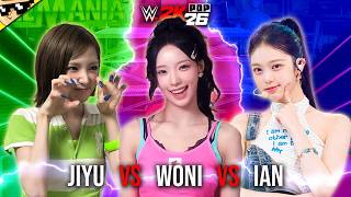 (GEN5) Woni vs Jiyu vs Ian - Rescene vs KiiiKiii vs Hearts2Hearts - WWE 2K POP #pae8tube