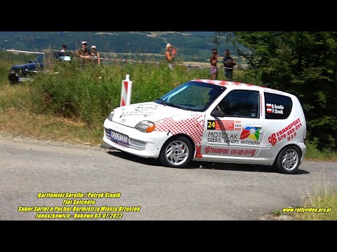 Bartłomiej Serafin / Patryk Stanik - Fiat Seicento - Super Sprint Brzostek 03-07-2022