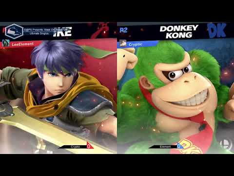 Mask On, Mask Off Ultimate Singles - Element(Ike) vs Cryptic(Donkey Kong) WR2