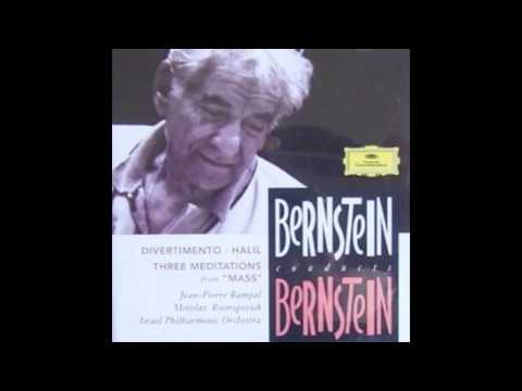 Divertimento: "Turkey Trot", Bernstein with the Israel Philharmonic Orchestra