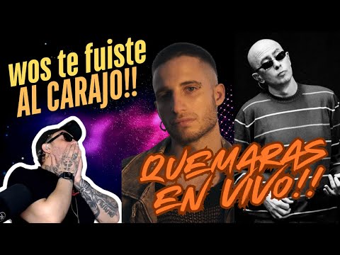 LEYENDA Y REBELDÍA: Indio Solari y Wos rompen todo con 'Quemarás' 🔥