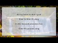 Love Lifted Me 2 (With Lyrics)