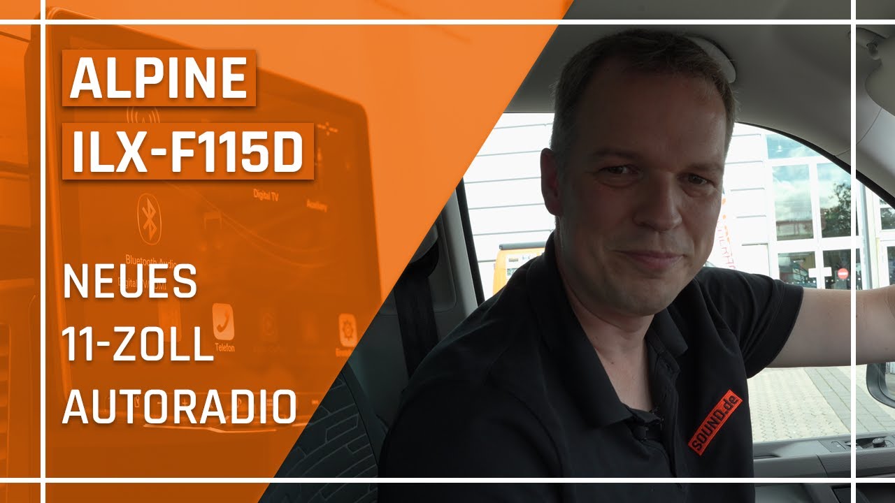 Alpine ILX-F115D | Halo 11 | 11 Zoll Media Autoradio mit DAB+ / Wirel ...