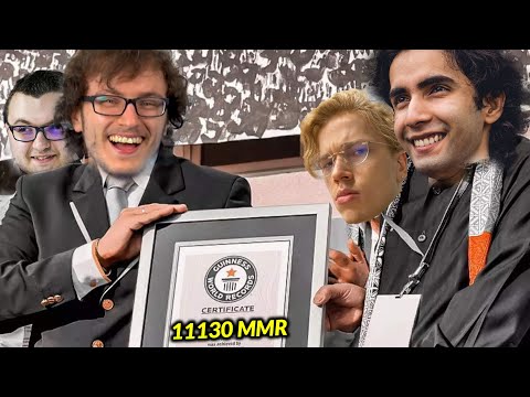 World Record 11130 mmr Pros match - Miracle Sumail Topson MC w33