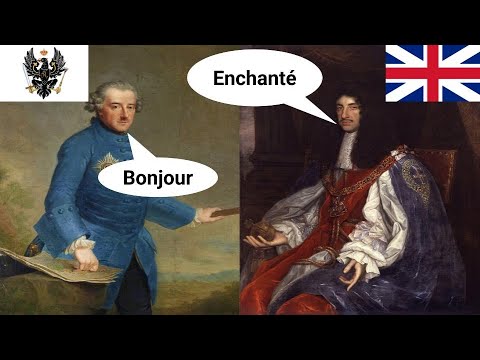 Why did Royal Families in Europe Speak French?