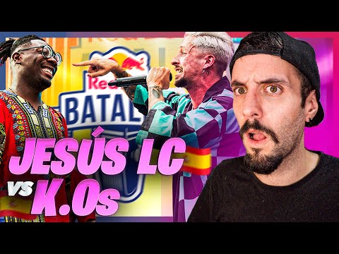 ¿va COSPLAYEADO? 😯 Reaccion JESUS LC vs K.OS Última Oportunidad Red Bull España 2022