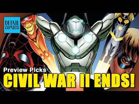 Civil War II: The Final Chapter! Batman, Carnage & Hulk || Preview Picks Ep. 25 (12/26/2016)