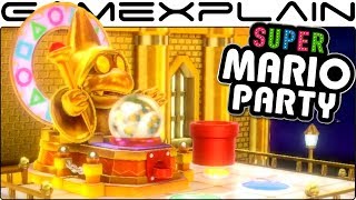 Super Mario Party's Unlockable 4th Board - Kamek's Tantalizing Tower! (Full Round Gameplay!)