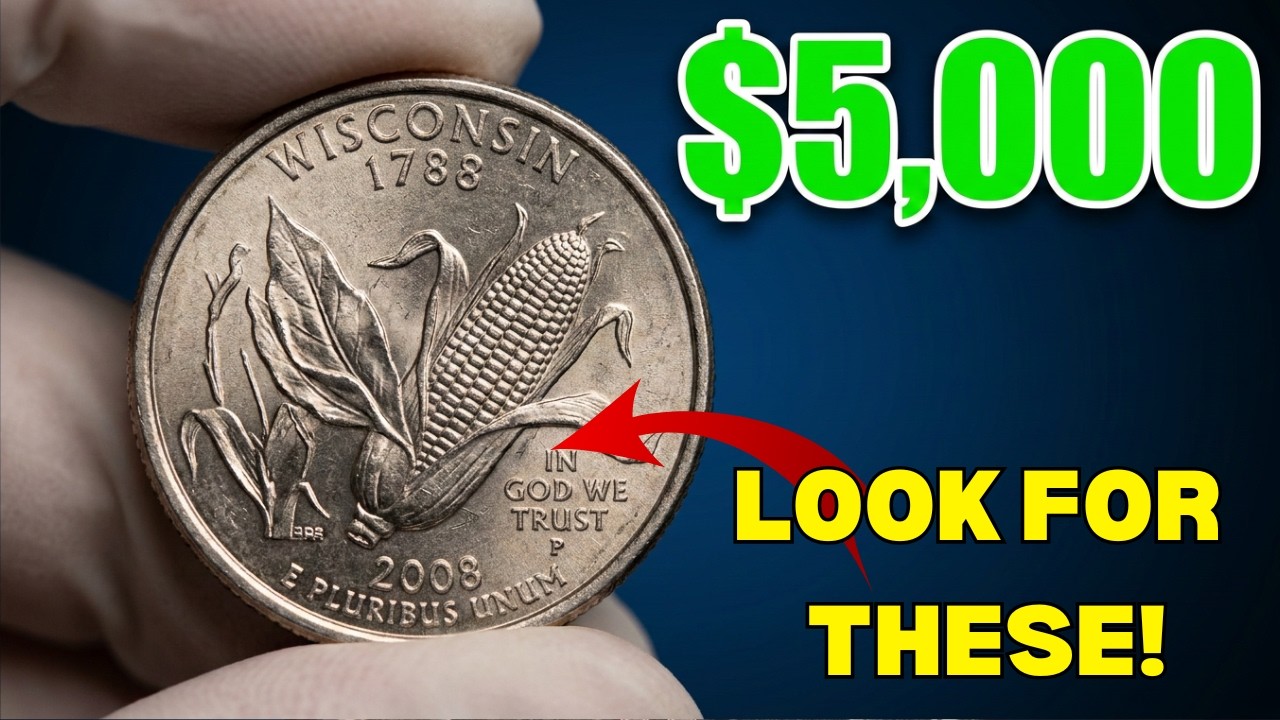 Check Your Change! 5 Rare State Quarters That Are Worth Over $8,000 Each!