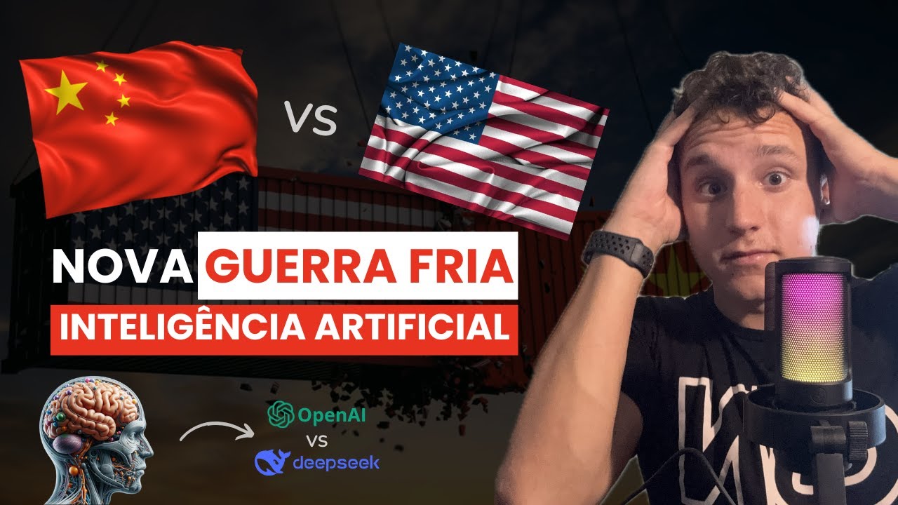 O MUNDO VAI SE DIVIDIR (CHINA x EUA) | INTELIGÊNCIA ARTIFICIAL