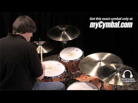 Used Meinl 16" Byzance Brilliant Thin Crash Cymbal (UB16TC-B-1050913CCC)