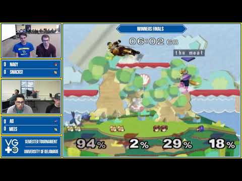 UD Semester Tournament Fall 2018 - Doubles - Winners Finals - Snacks!/Nagy vs Mees/AD