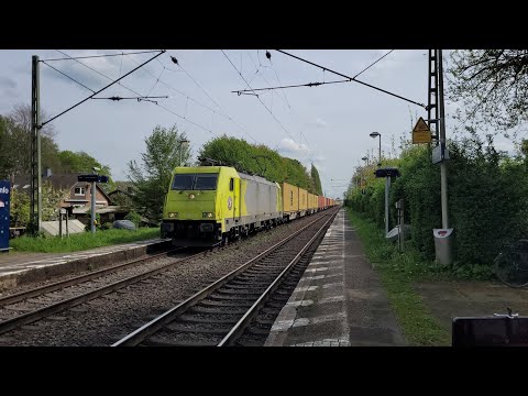 Medway 186 112 met de MSC Neuss Shuttle te Praest