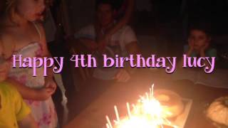 "Happy Birthday Lucy" Fan Video