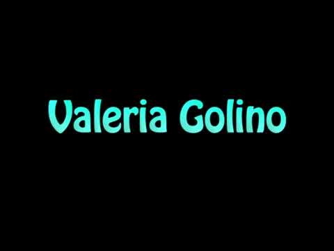 Learn How To Pronounce Valeria Golino