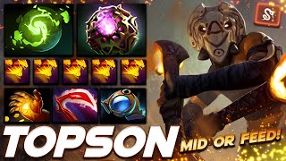 Topson Shadow Shaman Mid Or Feed - Dota 2 Pro Gameplay [Watch & Learn]