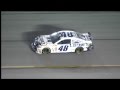 NASCAR Jimmie Johnson Collides with Jeff Burton | Atlanta (2013)