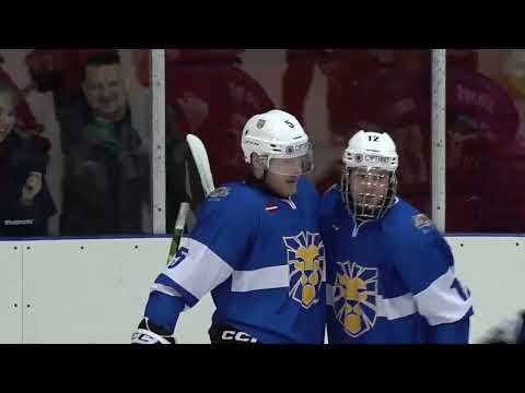 Optibet Hokeja Līga: HS Rīga - HK Kurbads. Spēles labākie momenti (08.03.2024)