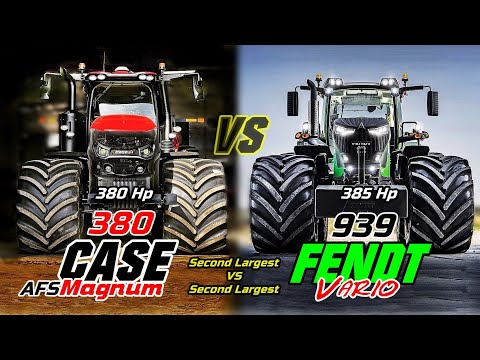 Case AFS 380 Magnum VS FENDT 939 Vario [Beast VS Beast] Which is better on 380 Hp? (Comparison)