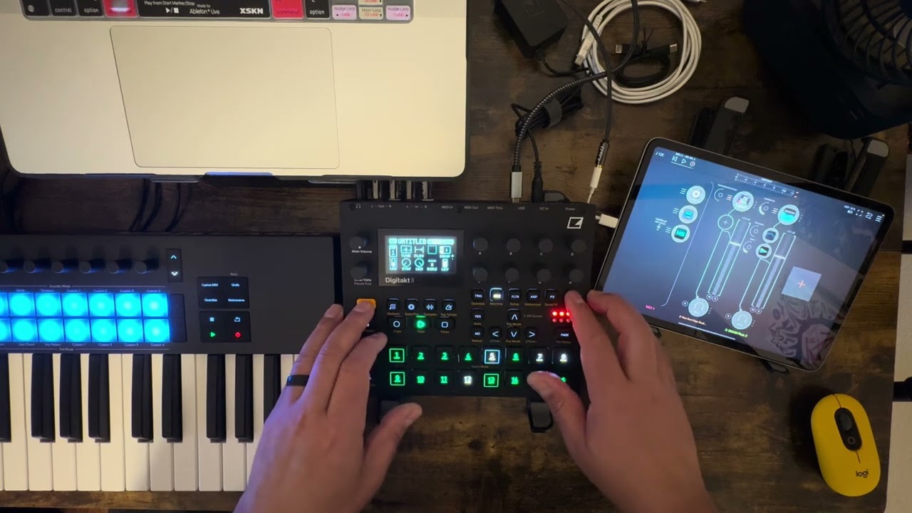 DAY 2 Elektron Digitakt 2 my journey...I'm really loving this box