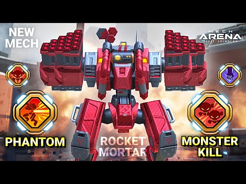 Orion with Rocket Mortar 12 - Mech Arena - Phantom