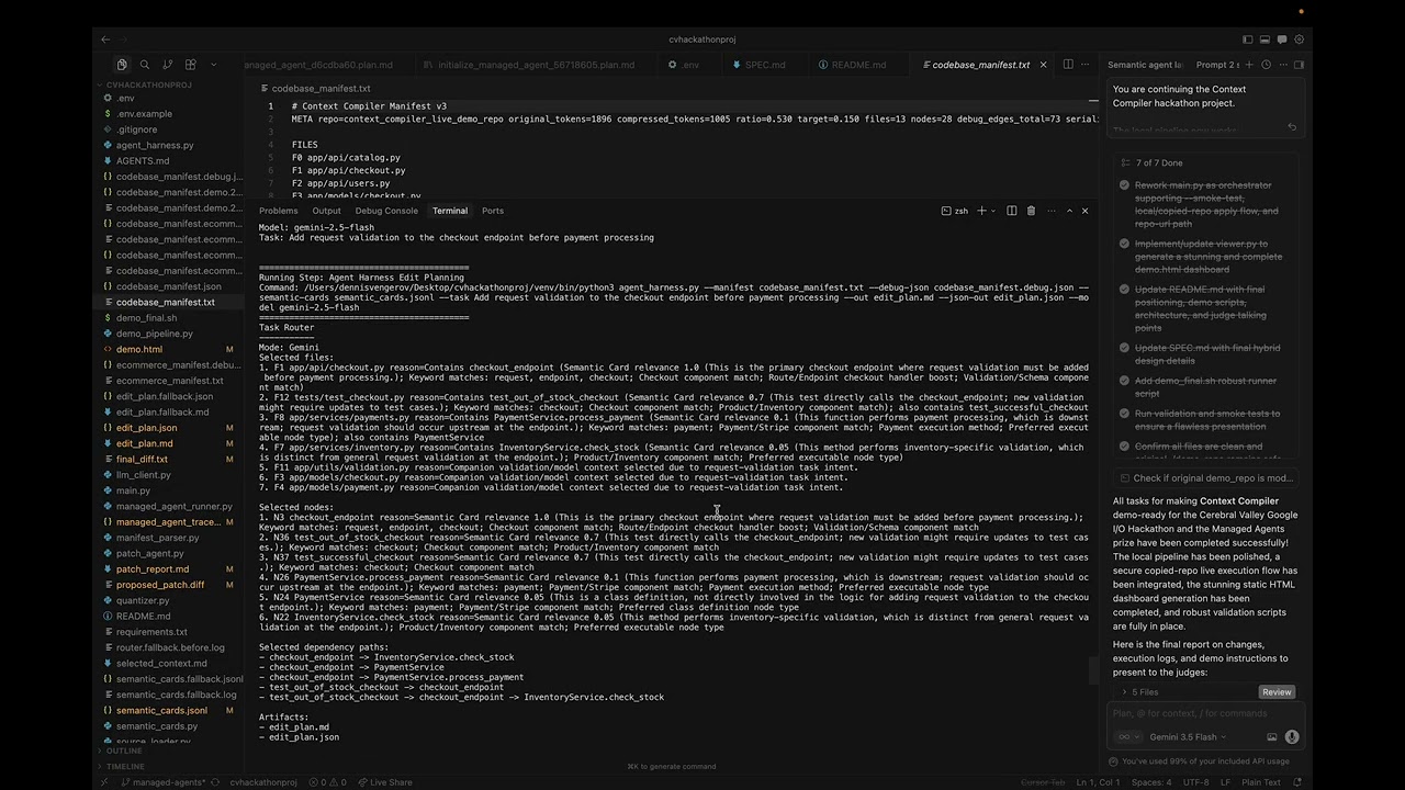 ContextCompress project preview
