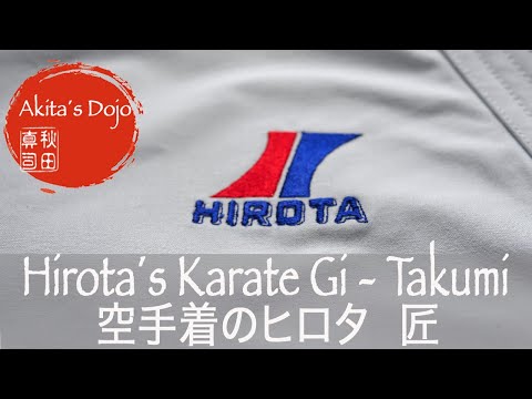 HIROTA´S KARATE GI – Takumi 匠  (Video)