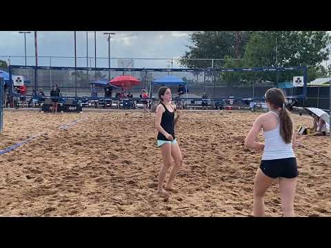 Kallie & Kalli Beach Volleyball 4 10/15/22