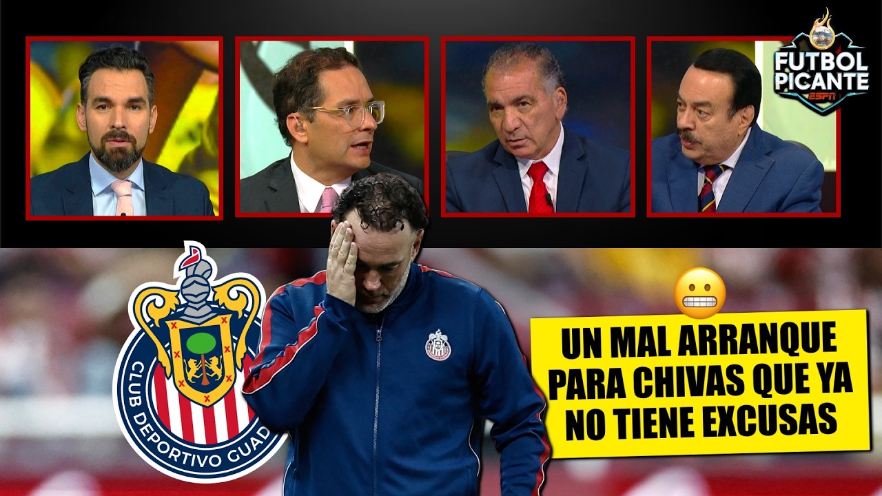 CHIVAS empezó con el PIE IZQUIERDO; TOLUCA le ganó en PRIMERA JORNADA de la LIGA MX | Futbol Picante
