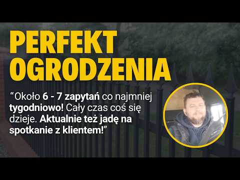 Perfekt Ogrodzenia testimonial video