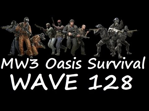 Mw3 WAVE 128 Oasis Survival Modern Warfare 3