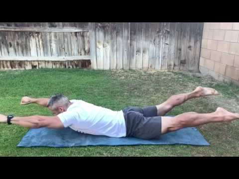 Back lever progression 1: Superman Holds