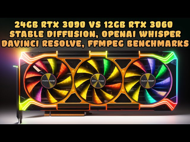 RTX 3090 Ti vs RTX 3060 Ultimate Showdown for Stable Diffusion, ML, AI & Video Rendering Performance