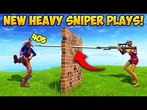 *NEW* HEAVY SNIPER IS BROKEN! - Fortnite Funny Fails and WTF Moments! #290 Video