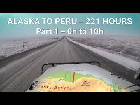 [10 Hours] PAN AMERICAN HIGHWAY - Alaska to Lima - Part 1 - 0h to 10h of 221h