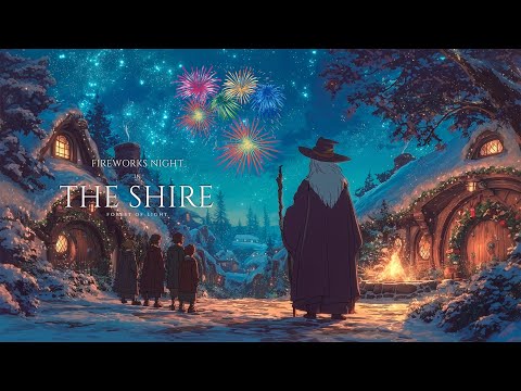 Medieval Music For Focus & Calm | Fireworks Night In The Shire