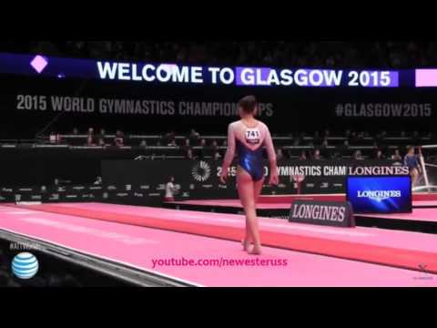 Maria Paseka Vault Q - World Gymnastics Championships 2015