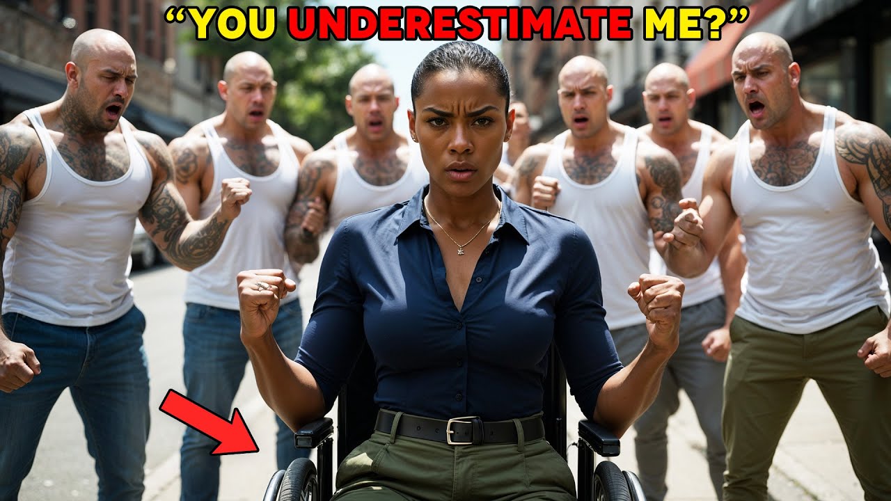 Disabled Black Woman Attacked By Racist Gang, Unaware She Is The Most Feared Special Forces Killer