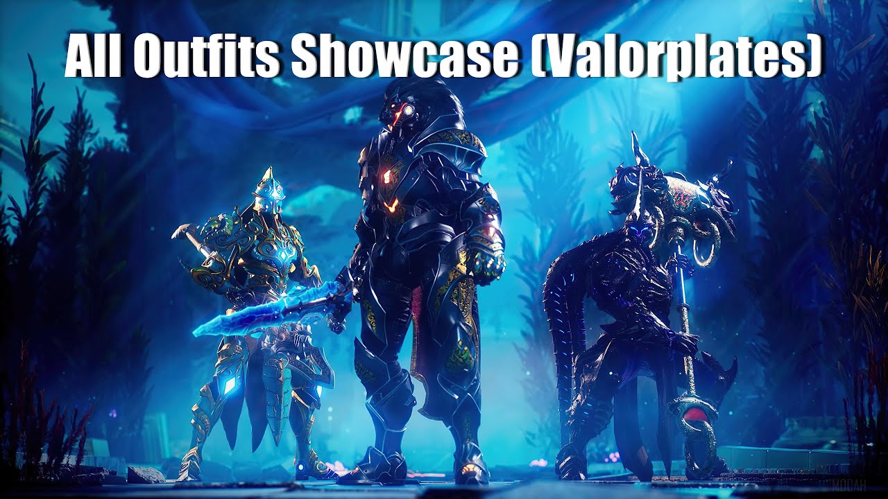 GODFALL | All Outfits Showcase (VALORPLATES)