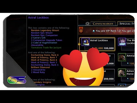 Neverwinter my thoughts on the new Astral Lockbox