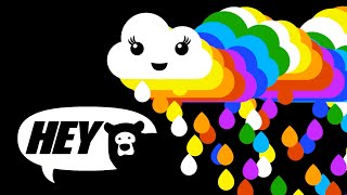 Baby Sensory Rainbow - fun baby video with music - Infant Visual Stimulation