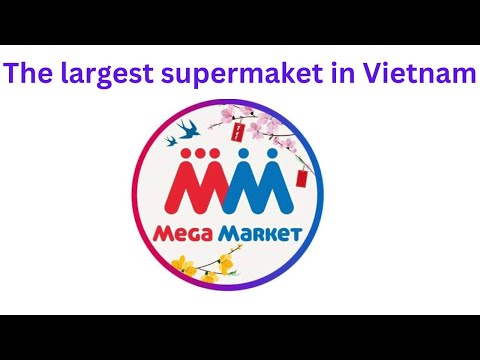 Compras no maior supermercado do Vietnã.