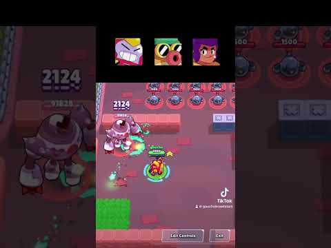 Max damage battle🔥 Surge vs Hank vs Shelly #brawlstars