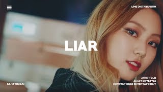 Download lagu CLC (씨엘씨) - Liar | Line Distribution mp3 Download lagu CLC (씨엘씨) - Liar | Line Distribution mp3