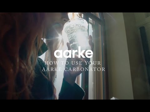 Gazuotų gėrimų gaminimo aparatas Aarke Carbonator 3, Vario spalvos video