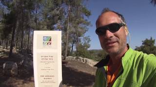 preview picture of video 'Israel National Trail: JNF-KKL betreut den Aminadav-Wald'