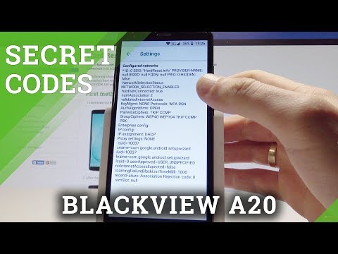 Secret Codes BLACKVIEW A20 - Hidden Mode / Secret Features / Tricks