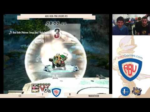 ABU Monthly 8: C3 (Puff, Wario) Vs. Marathon (Wario) - Project M Loser's R3